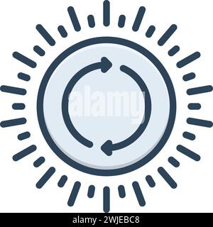 Icon for swap,exchange Stock Vector