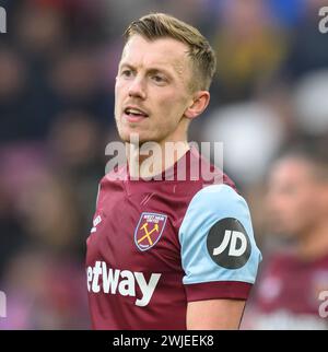 James Ward-Prowse of West Ham United during the Everton FC v West Ham ...