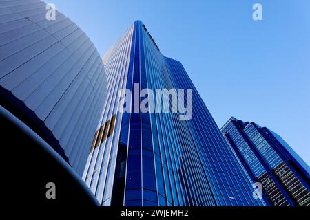 Chevron building, Perth, Western Australia Stock Photo