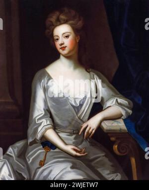 Sarah Churchill (1660-1744), Duchess of Marlborough, portrait painting in oil on canvas after Sir Godfrey Kneller, circa 1702 Stock Photo