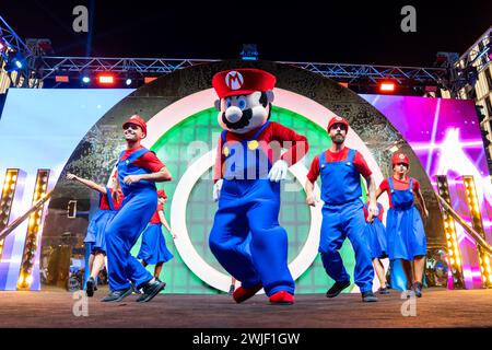 Lusail Boulevard Asian Cup 2023 final Parade Stock Photo