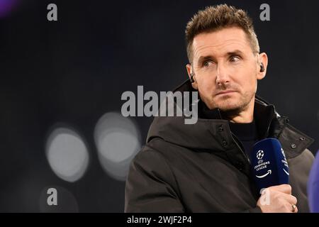 Miroslav Klose before  the Champions League football match between SS Lazio and FC Bayern Munchen at Olimpico stadium in Rome (Italy), February 14th, 2024. Stock Photo