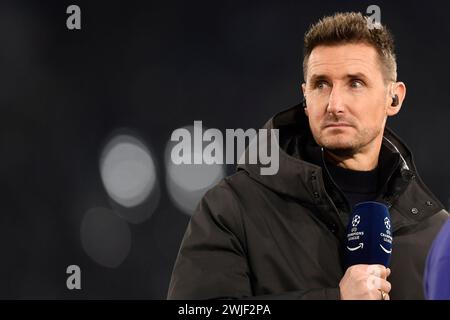 Miroslav Klose before  the Champions League football match between SS Lazio and FC Bayern Munchen at Olimpico stadium in Rome (Italy), February 14th, 2024. Stock Photo