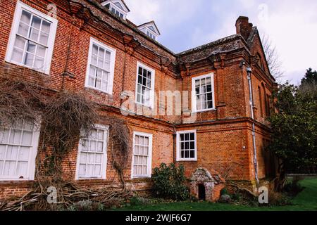 West Horsley Place (Button House), Grade I listed 15th century manor house in Surrey, England, UK, Feb 2024 Stock Photo