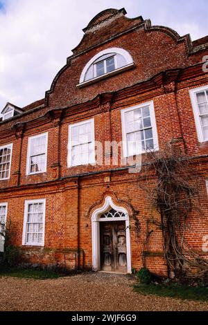 West Horsley Place (Button House), Grade I listed 15th century manor house in Surrey, England, UK, Feb 2024 Stock Photo