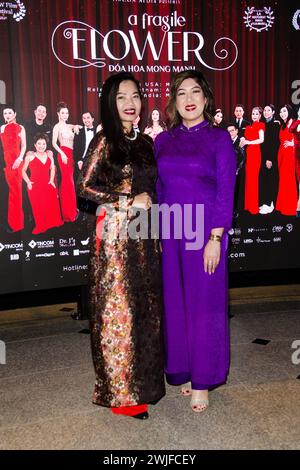 Private Red Carpet Screening and Reception for New International Feature Film 'A Fragile Flower' 2-13-14 Stock Photo