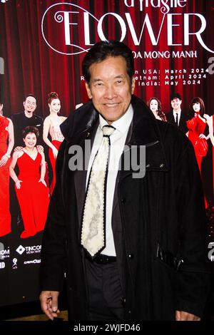 Private Red Carpet Screening and Reception for New International Feature Film 'A Fragile Flower' 2-13-14 Stock Photo