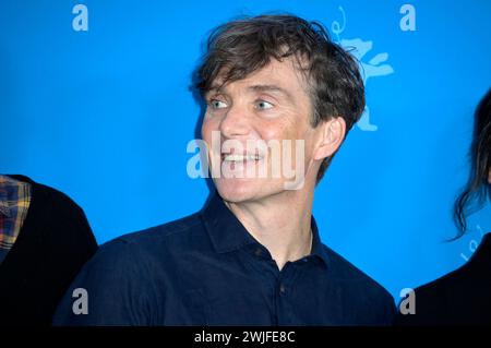 Cillian Murphy beim Photocall zum Kinofilm 'Small Things Like These / Kleine Dinge wie diese' auf der Berlinale 2024 / 74. Internationale Filmfestspiele Berlin im Hotel Grand Hyatt. Berlin, 15.02.2024 Stock Photo