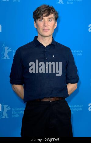 Cillian Murphy beim Photocall zum Kinofilm Small Things Like These / Kleine Dinge wie diese auf der Berlinale 2024 / 74. Internationale Filmfestspiele Berlin im Hotel Grand Hyatt. Berlin, 15.02.2024 *** Cillian Murphy at the photocall for the feature film Small Things Like These Small Things Like These at the Berlinale 2024 74 Berlin International Film Festival at the Hotel Grand Hyatt Berlin, 15 02 2024 Foto:xF.xKernx/xFuturexImagex small 4238 Stock Photo