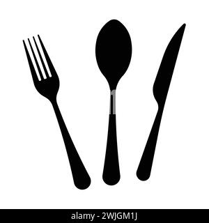 Kitchen Set Items Cutlery Icon Vector Illustration Random Kitchen Doodle vector Stock Vector