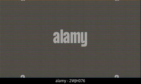 detail of RGB grid on LED TV panel, macro Stock Photo