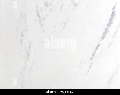 White background marble wall texture, top view Stock Photo