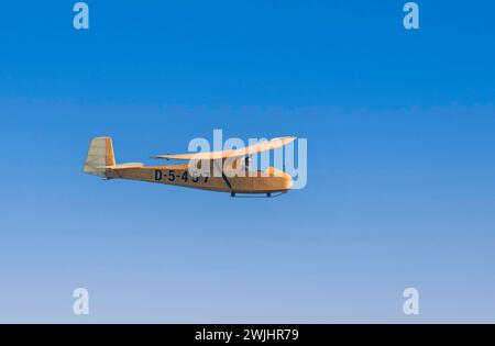 Glider, vintage aircraft, Grunau Baby 2b, from 1939, built by Espenlaub Stock Photo