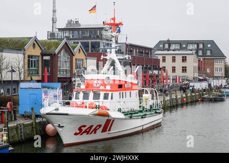 Seenotrettungskreuzer ARKONA, GER, MV, Rostock, Hafen, 14.02.2024, Foto ...