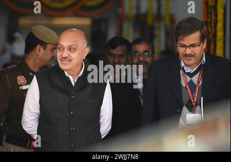 New Delhi, India. 15th Feb, 2024. NEW DELHI, INDIA - FEBRUARY 15: Naresh Kumar, Chief Secretary of Delhi during the Budget Session of Delhi Vidhan Sabha Assembly on February 15, 2024 in New Delhi, India. (Photo by Raj K Raj/Hindustan Times/Sipa USA) Credit: Sipa USA/Alamy Live News Stock Photo