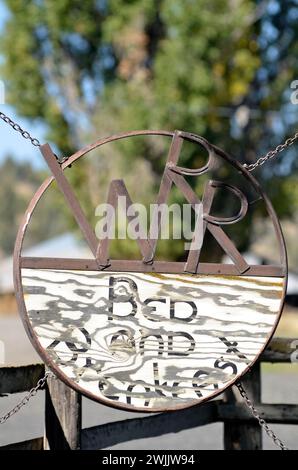 Wilson Ranch Retreat Bed & Breakfast, Wheeler County, Oregon Stock ...