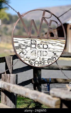 Wilson Ranch Retreat Bed & Breakfast, Wheeler County, Oregon Stock ...