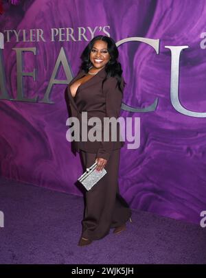 February 15, 2024, New York, New York, USA: Sherri Shepherd attends the New York Premiere of Netflix's Tyler Perry's 'Mea Culpa' at The Plaza Hotel in New York. (Credit Image: © Photo Image Press via ZUMA Press Wire) EDITORIAL USAGE ONLY! Not for Commercial USAGE! Stock Photo