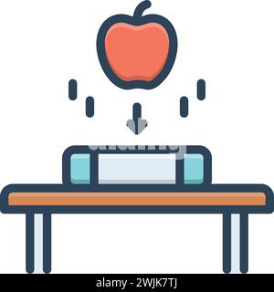 Icon for newton,science Stock Vector