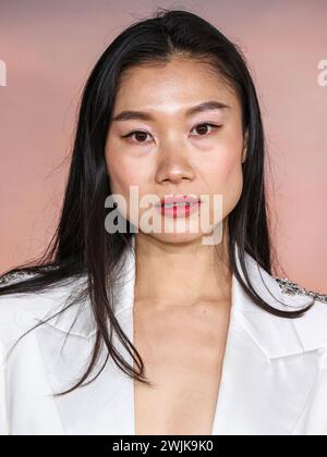 Hollywood, United States. 15th Feb, 2024. HOLLYWOOD, LOS ANGELES, CALIFORNIA, USA - FEBRUARY 15: Shuang Hu arrives at the World Premiere Of Netflix's 'Avatar: The Last Airbender' Season 1 held at The Egyptian Theatre Hollywood on February 15, 2024 in Hollywood, Los Angeles, California, United States. (Photo by Xavier Collin/Image Press Agency) Credit: Image Press Agency/Alamy Live News Stock Photo