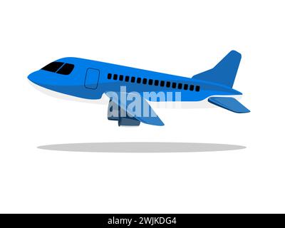 Art illustration symbol icon realistic transportation design logo vehicle of airplane Stock Vector