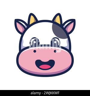 art illustration design concept mascot symbol icon head animal of ...