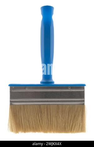 Masonry paint brush on white background Stock Photo