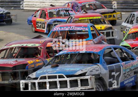 Banger Racing, Skegness, Race Circuit, Lincolnshire, England, United ...