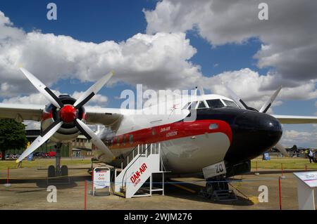 Airspeed, Ambassador 2, G-ALZO, Imperial War Museum, Duxford, Cambridgeshire, England, United Kingdom. Stock Photo