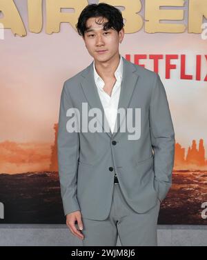 Sam Song Li arrives at the premiere of 