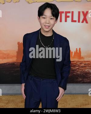 Jayden Zhang arrives at the Netflix's AVATAR: THE LAST AIRBENDER World ...