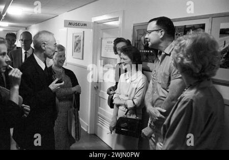 Norris Bradbury and J. Robert Oppenheimer visiting Los Alamos National ...