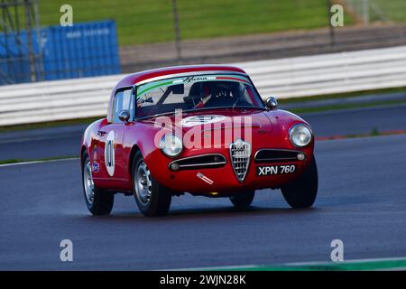 Ciprian Nistorica, Alfa Romeo Giulia Spider, An event featuring two distinct grids, HRDC Dunlop Allstars for pre-1966 Sports, GT and Touring Cars. The Stock Photo