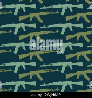 Kalashnikov Russian gun steamless texture. Vector. Eps. Vector ...