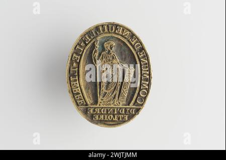 Grahal-Manzara. Carnavalet 2013-2016 collection sites. Numismatics. Stock Photo