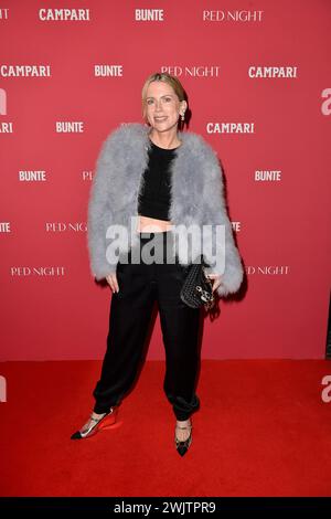 Tamara Graefin von Nayhauss bei der RED NIGHT by CAMPARI and Buntee bei den 74. Internationalen Filmfestspielen in Berlin 16.02.2024 *** Tamara Graefin von Nayhauss at the RED NIGHT by CAMPARI and Buntee at the 74 Berlin International Film Festival 16 02 2024 Stock Photo