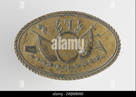 Grahal-Manzara. Carnavalet 2013-2016 collection sites. Numismatics. Stock Photo