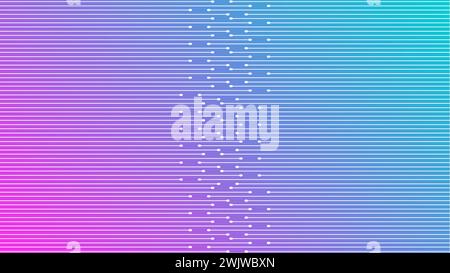 artillustration design concept background modern wavy geometry Stock Vector