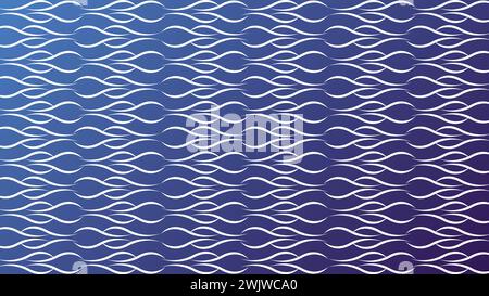 artillustration design concept background modern wavy geometry Stock Vector