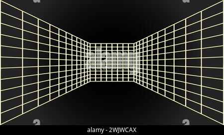 artillustration design concept background modern wavy geometry Stock Vector
