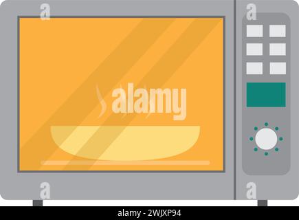 microwave icon vector design template Stock Vector