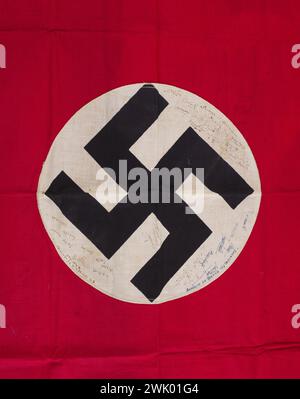 The emblem of the 2nd Armored Division (2nd DB) displayed on a cover ...