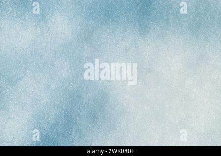 Fresh clean white snow background texture. Winter background with frozen snowflakes and snow mounds. Snow lumps. Seasonal landscape details. Cold weat Stock Photo
