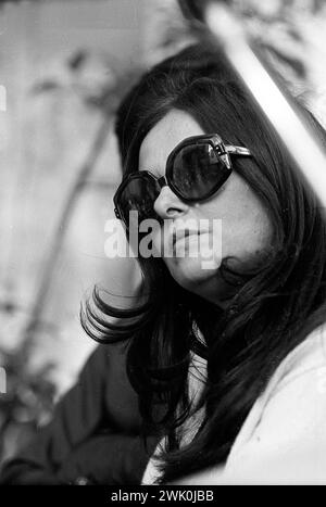 Argentine actress María Vaner (born María Aleandro Robledo) during an ...