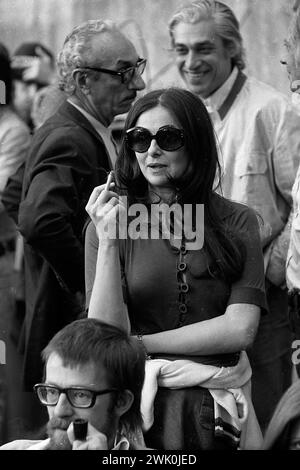 Argentine actress María Vaner (born María Aleandro Robledo) during an ...