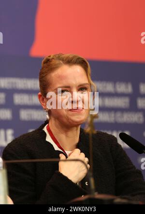 Berlin, Germany, 17th February 2024, at the press conference for the film Treasure at the 74th Berlinale International Film Festival. Photo Credit: Doreen Kennedy / Alamy Live News. Stock Photo