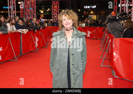 Berlin, Germany. 17th Feb, 2024. Tricia Tuttle attends the premiere for the film 'The Outrun'. The 74th Berlin International Film Festival will take place from February 15 to 25, 2024. Credit: Gerald Matzka/dpa/Alamy Live News Stock Photo