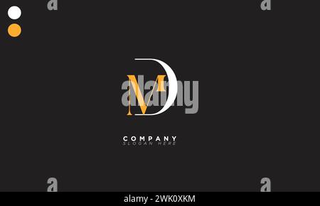 MD Alphabet letters Initials Monogram logo Stock Vector Image & Art - Alamy