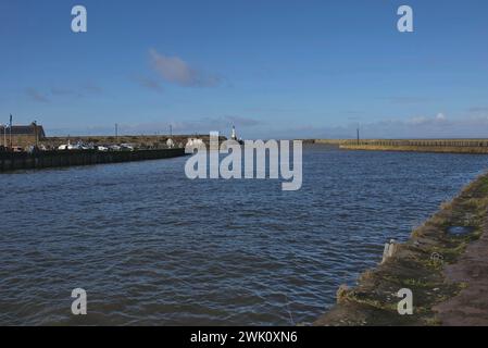 The Harbour at Maryport, Cumbria, UK Stock Photo