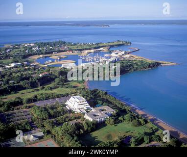 The Casino and Cullen Bay in the city of Darwin in the Northern Territory, Australia. Stock Photo